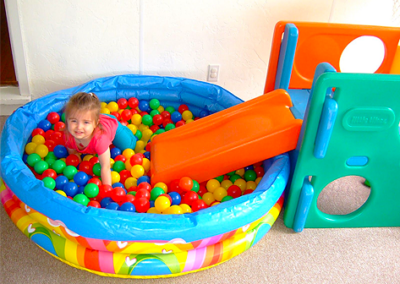 Nursery Playset w/Slide & Ball Pit $850